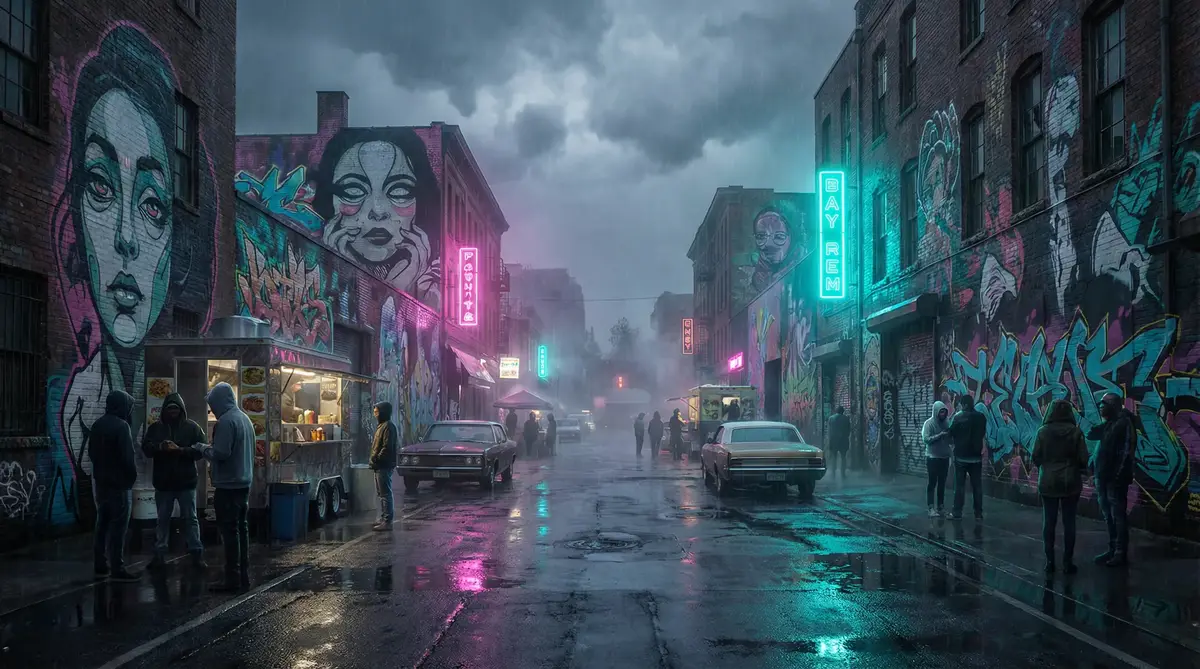 日本阿v高清不卡在线 - 雨夜壁画街